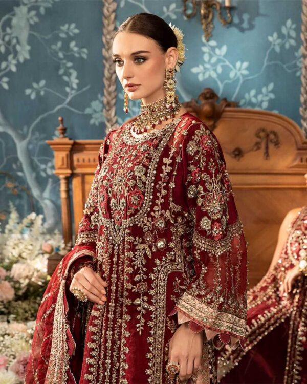 3 Piece Embroidered Suit | BD-2807